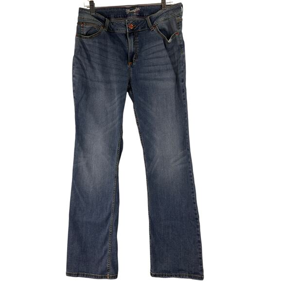 Wrangler Retro Mae Mid Rise Bootcut Jeans Size 15/16 - Picture 1 of 7